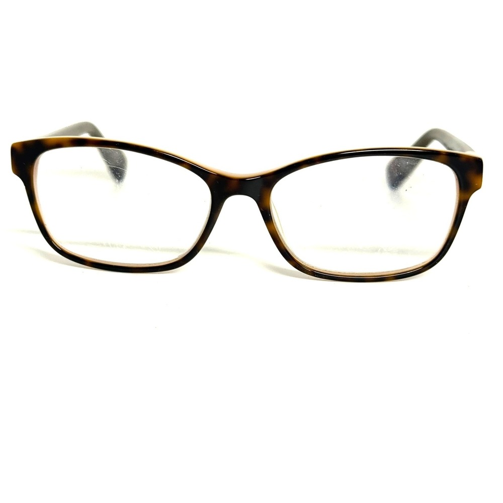 Furla Womens Eyeglasses VFU122 Tortoise Pink Gray Rectangular Frames‎ 140mm